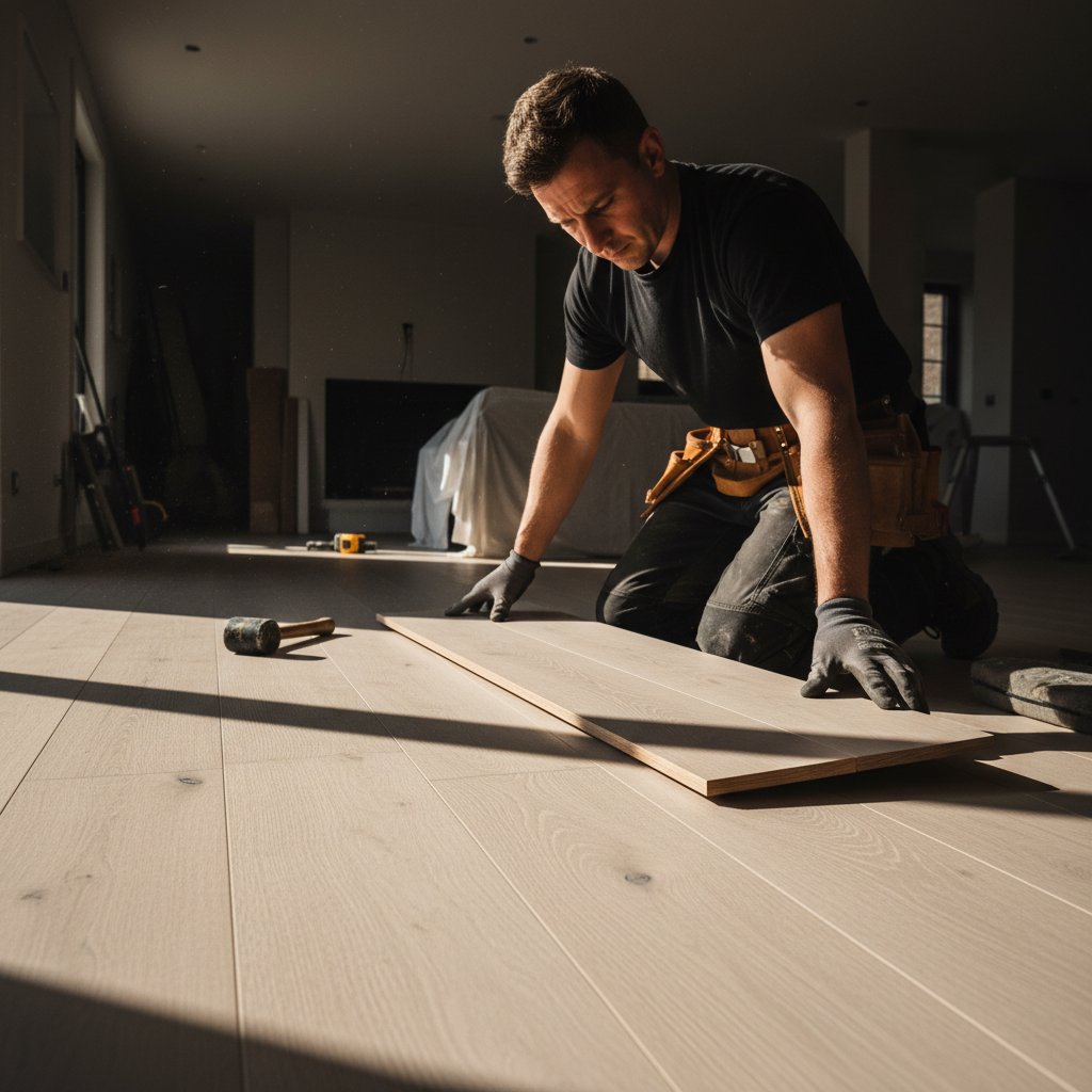 Crestwood Flooring team at work